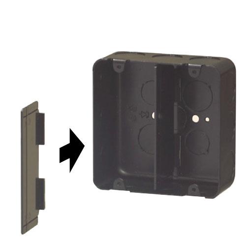 鉄アウトレットボックス用 仕切板 <62M>