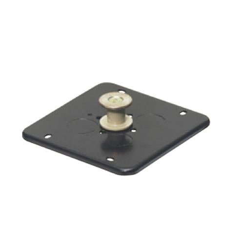 鉄製バックプレート(鉄製大形四角PCボックス用)器具吊りインサート付(W3/8ボルト用) <PA-4CBL-BPA3>