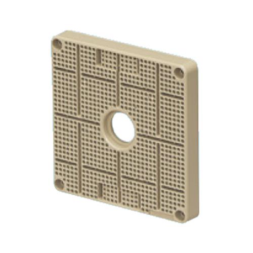 ポリ台(取付自在型)照明器具取付用プラスチック絶縁台 <POWF>