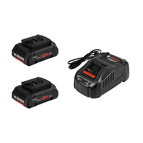 次世代Li-ionバッテリー2個・充電器 <PROCORE18V4S2>