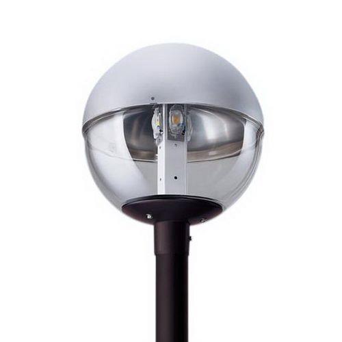 モールライト用グローブ 球形タイプ ポリカーボネート 上半分アルミ