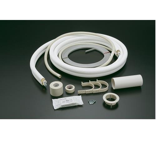 フレア配管セット 部材,電線付2分×3分