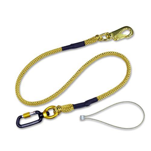 ロック付き布製セーフティコード(5kg・金)