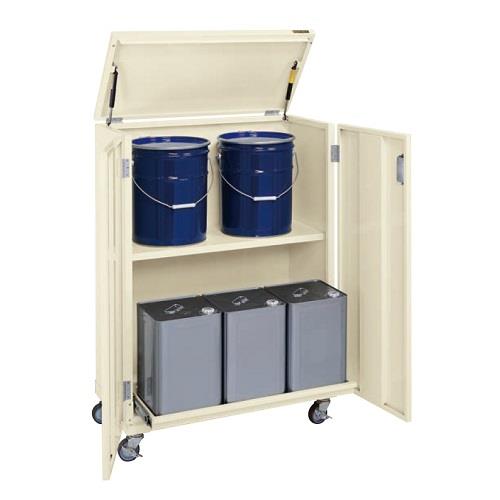 一斗缶保管庫(一斗缶・ペール缶兼用タイプ・移動式)
