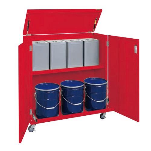 一斗缶保管庫(一斗缶・ペール缶兼用タイプ・移動式)