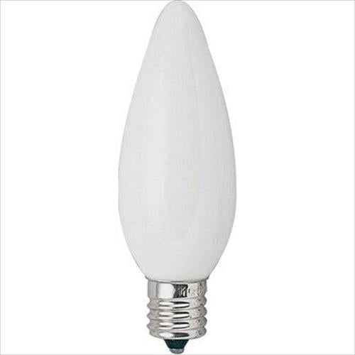 シャンデリア球10Wホワイト口金E12