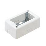 メタルモール 用スイッチボックス(浅型)