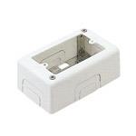 メタルモール 用スイッチボックス(浅型)