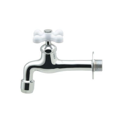 泡沫金具付き胴長横水栓 (ガーデン用 おしゃれ) GA-RA013