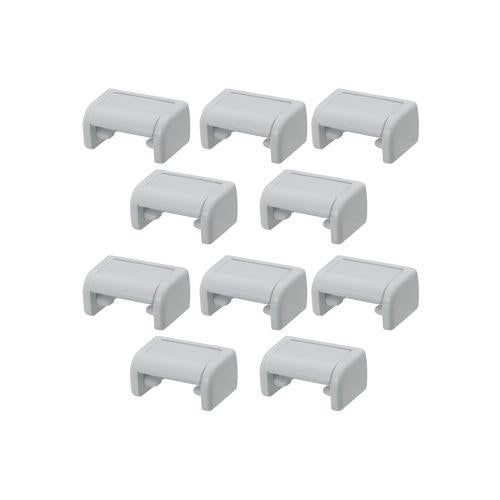 トイレットペーパーホルダー 10個入 ホワイト 原状回復 GA-NC014