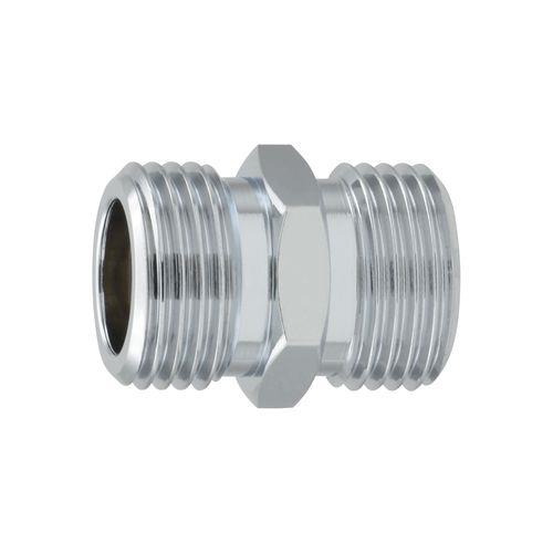 フレキパイプ用平行ニップル 呼13用 水道配管継手 GA-JE026