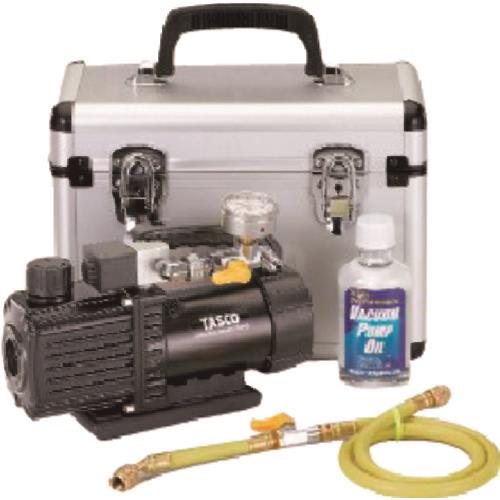 ウルトラミニツーステージ真空ポンプ真空ゲージ付セット