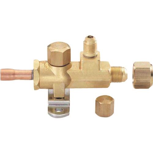 R32・R410A用サービスポート付ボールバルブ