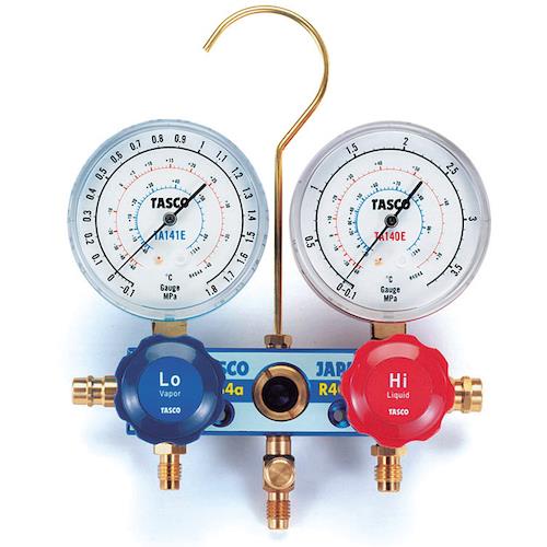 カーエアコン用ゲージマニホールドキット