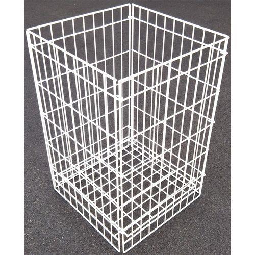 折りたたみ式クズかご 白 DB-PP90L 容量90L 410×420×650mm