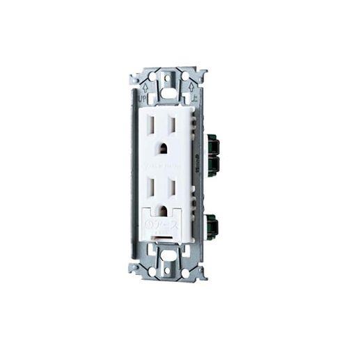 アドバンスシリーズ埋込アースターミナル付接地ダブルコンセント