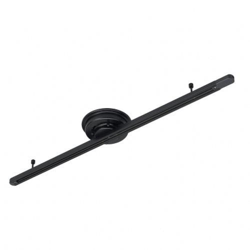 薄型シーリング直付けダクトレール1000mm 黒