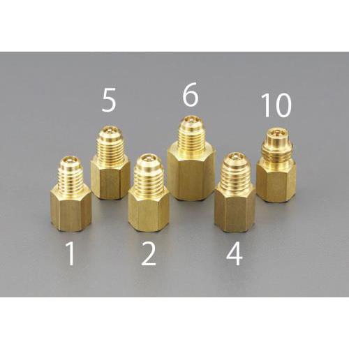 F1/4”×m10 フレアーアダプター(雌/雄)