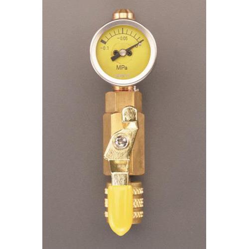 真空計(ボールバルブ付)