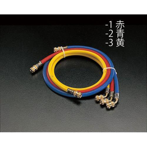 150cm/赤 (R410A)チャージングホース