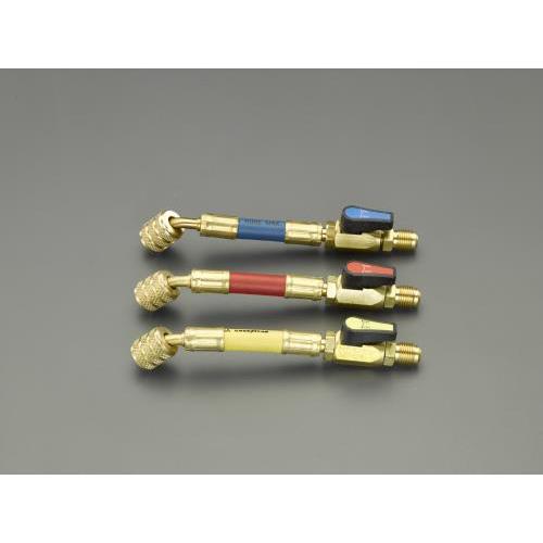 15cm/3本組 (R410A)ボールバルブ付チャージホース