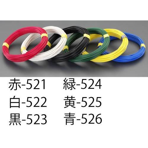 1.6mm×100m IV電線(単線/赤)