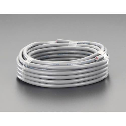 300V/7A/20m ビニールキャブタイヤケーブル (3芯/黒)