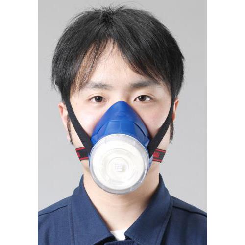 マスク(防塵・アスベスト対応/ネイビー)