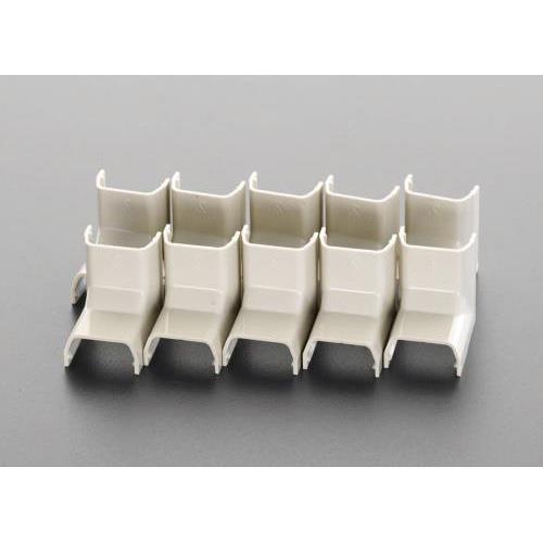 29×65mm モール継手内曲(プラスチック製/白/2個)