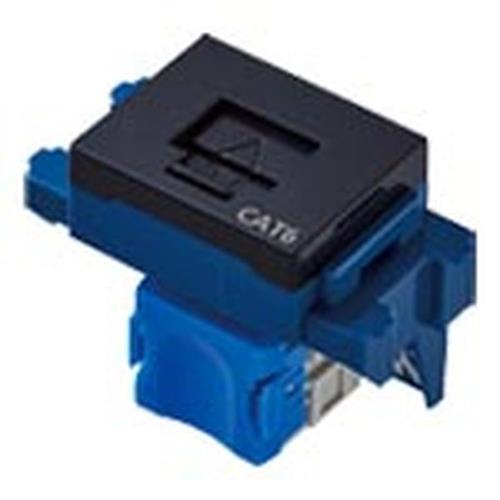 SO-STYLEシリーズ 情報モジュラジャック CAT6 埋込型 ブラック