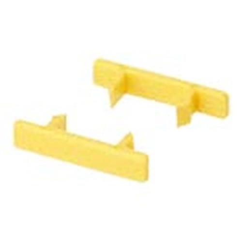 ぐっとすシリーズ 情報モジュラジャック露出用カラーチップ イエロー 10個入