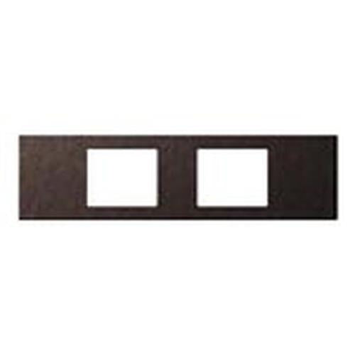 Sプレート 2コ用 バイブレーション仕上げ エクストラメタル ブラウン