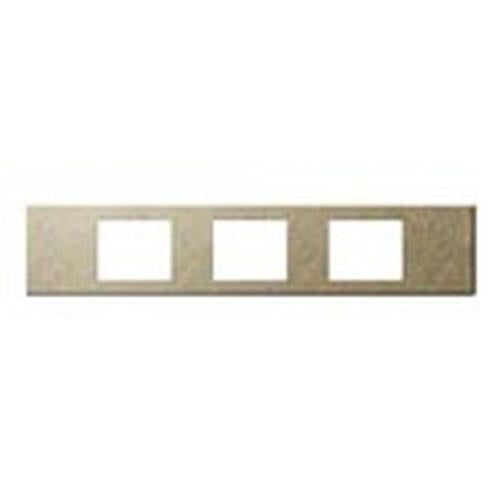 Sプレート 3コ用 バイブレーション仕上げ エクストラメタル ゴールド