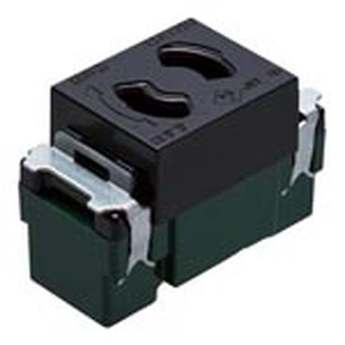 SO-STYLEシリーズ 埋込抜け止めコンセント ブラック