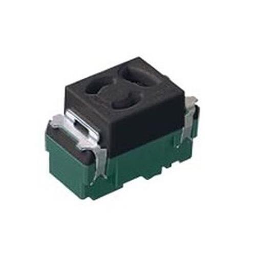 アドバンスシリーズ 埋込抜け止め接地シングルコンセント セラミックホワイト