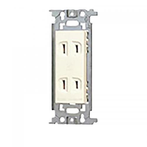 フルカラーシリーズ 埋込ダブルコンセント 10個入