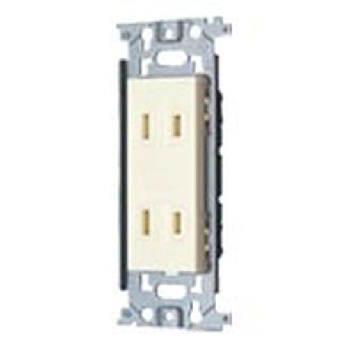 フルカラーシリーズ 埋込扉付ダブルコンセント