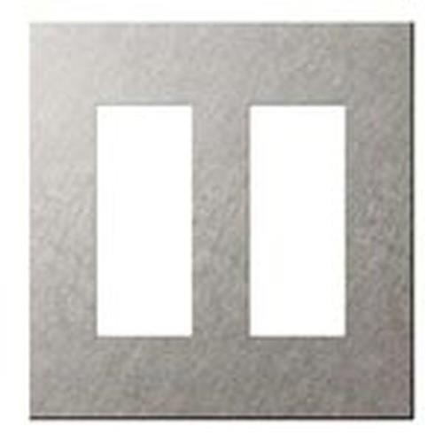 SO-STYLEシリーズ エクストラメタルプレート 6コ用 バイブレーション仕上げ シルバー