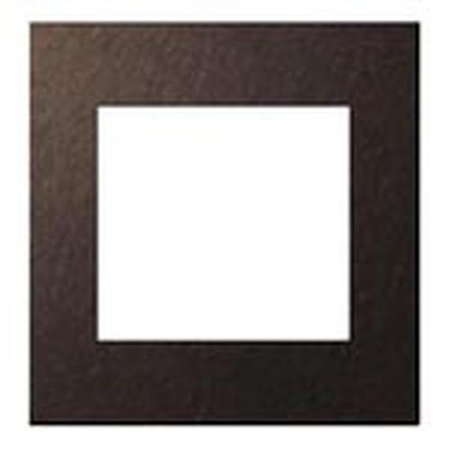 SO-STYLEシリーズ エクストラメタルプレート 2連接穴用 バイブレーション仕上げ ブラウン