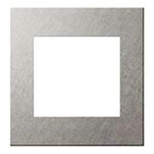 SO-STYLEシリーズ エクストラメタルプレート 2連接穴用 バイブレーション仕上げ シルバー