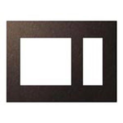 SO-STYLEシリーズ エクストラメタルプレート 2連接穴+3コ用 バイブレーション仕上げ ブラウン