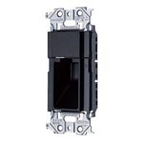 SO-STYLEシリーズ 埋込通線カバー 取付枠付 マットブラック