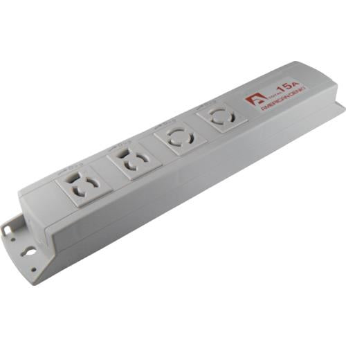 アメリカン電機 コンビ OAタップ4ケ口 コ-ドナシ 接地2P15A125V