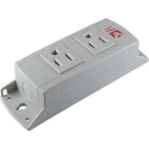 アメリカン電機 平刃形 OAタップ2ケ口 コ-ドナシ 接地2P15A125V