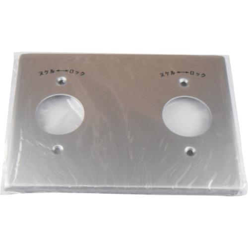 アメリカン電機 新金プレ-ト 引掛小穴+ブランク+小穴