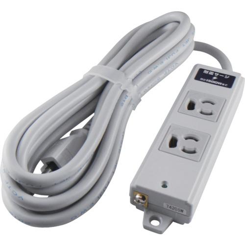 アメリカン電機 抜止形 OAタップ2ケ口 雷サージ付 接地2P15A125V