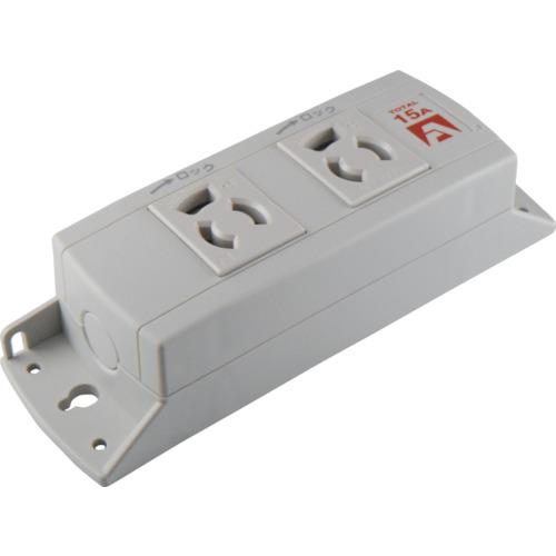 アメリカン電機 抜止形 OAタップ2ケ口 コ-ドナシ 接地2P15A125V