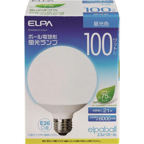 ELPA 電球形蛍光灯G形 100W形