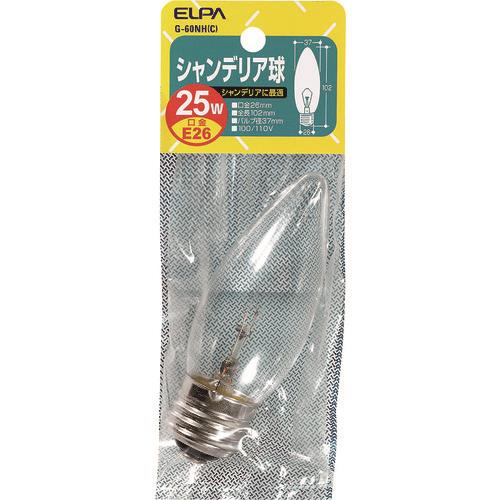 ELPA シャンデリア E26 25W