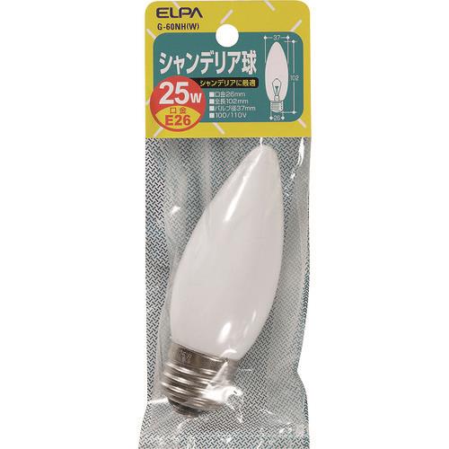 ELPA シャンデリア E26 25W